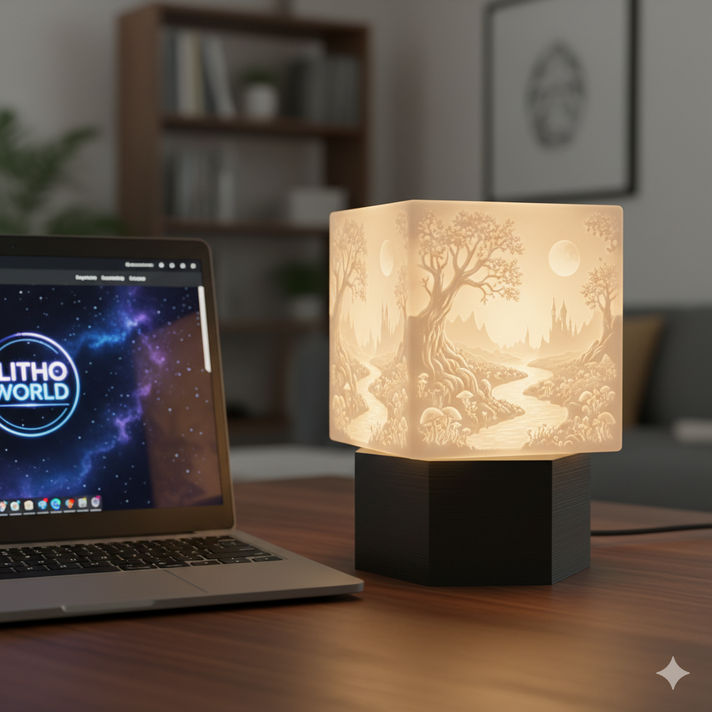 Lithophane Cube Atelier RC-MODDING